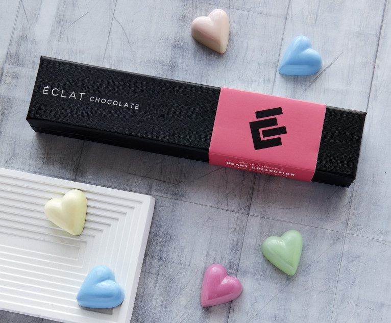 6-piece Chocolate Hearts Collection