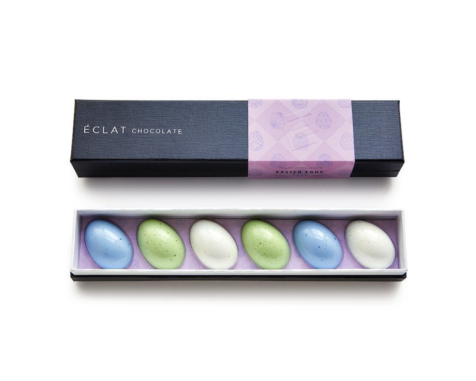 6-piece Chocolate Easter Eggs