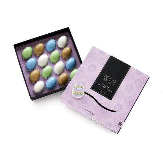Eclat chocolate filled eggs