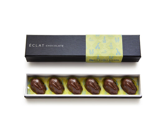 6-piece Peanut Butter Chocolate Rabbits